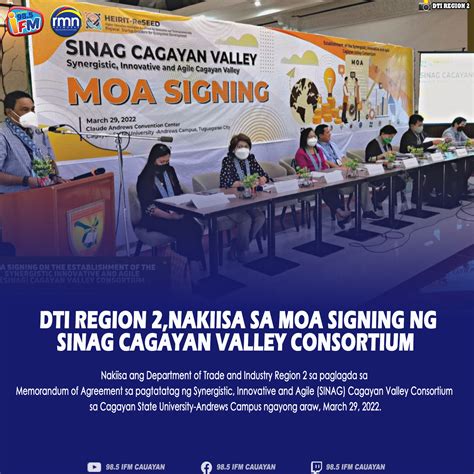 CSU leads establishment of SINAG Cagayan Valley Consortium.